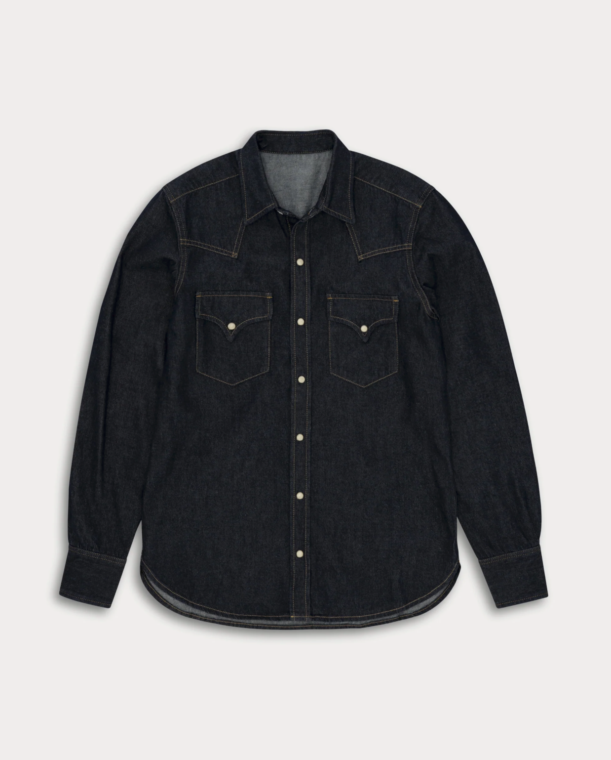 NTEX DENIM WESTERN SHIRT INDIGO