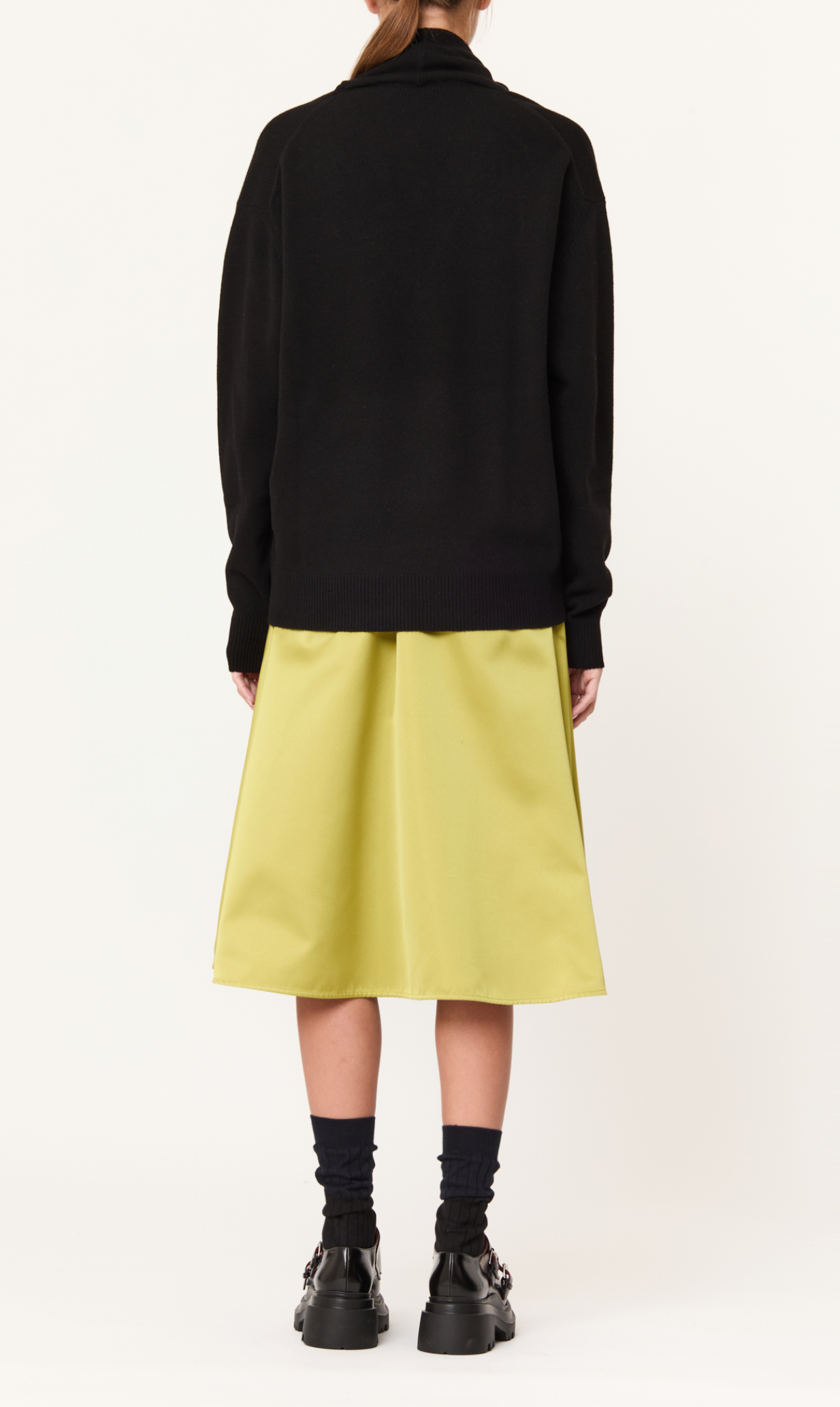 Plan C Foulard Knit Jumper Black