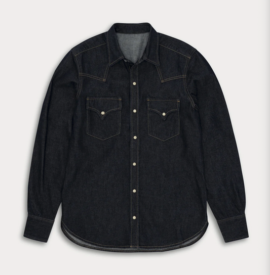 Fortela Denim Western Shirt
