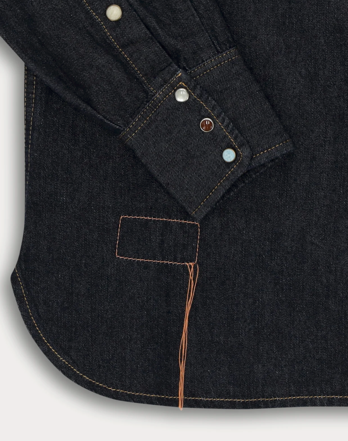 Fortela Denim Western Shirt