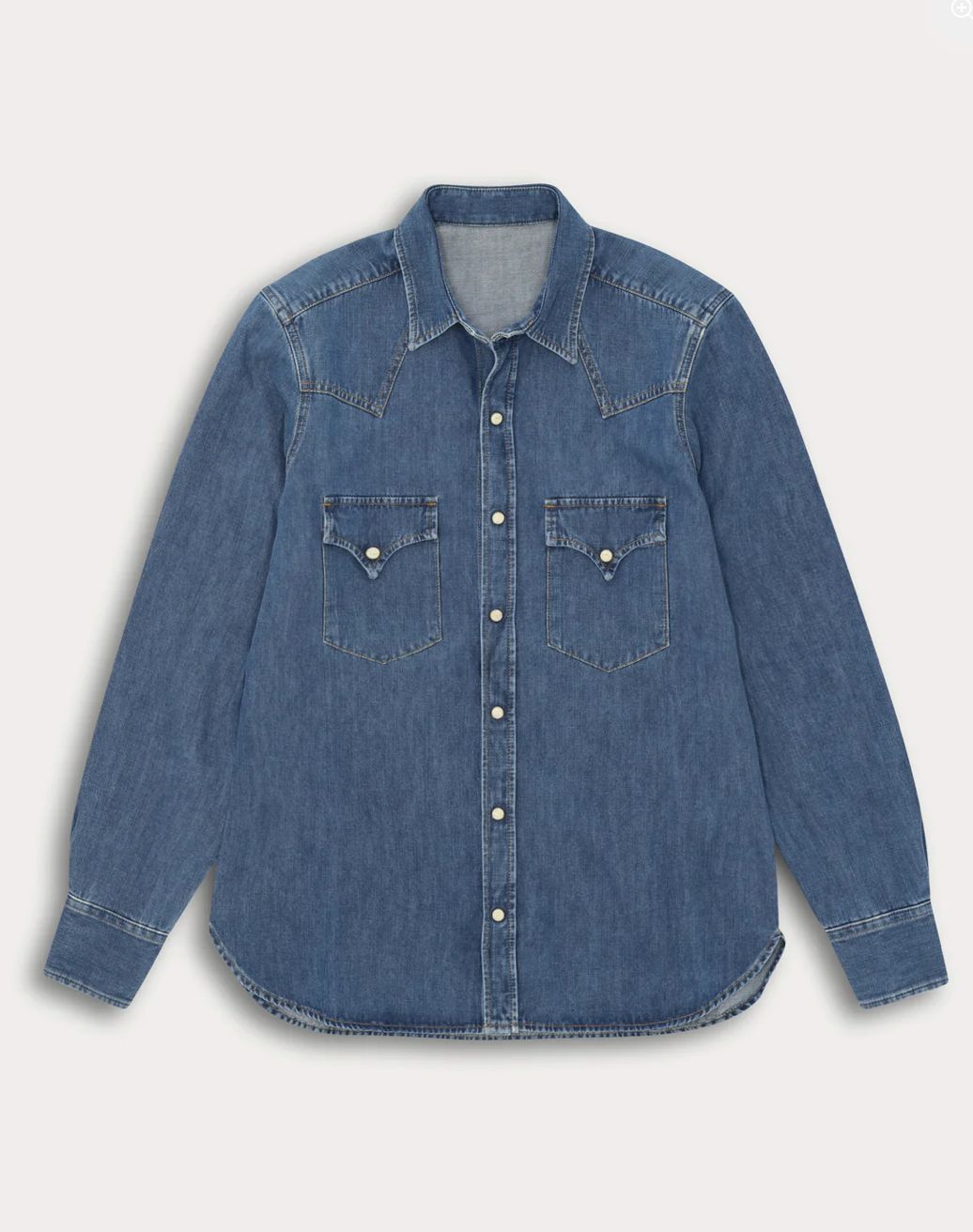 Fortela Denim Western Shirt