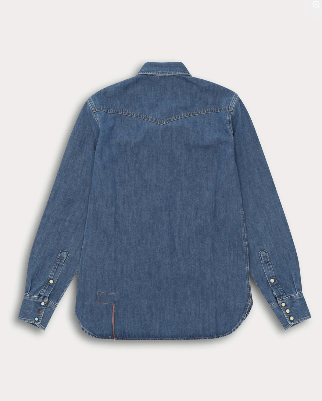 Fortela Denim Western Shirt