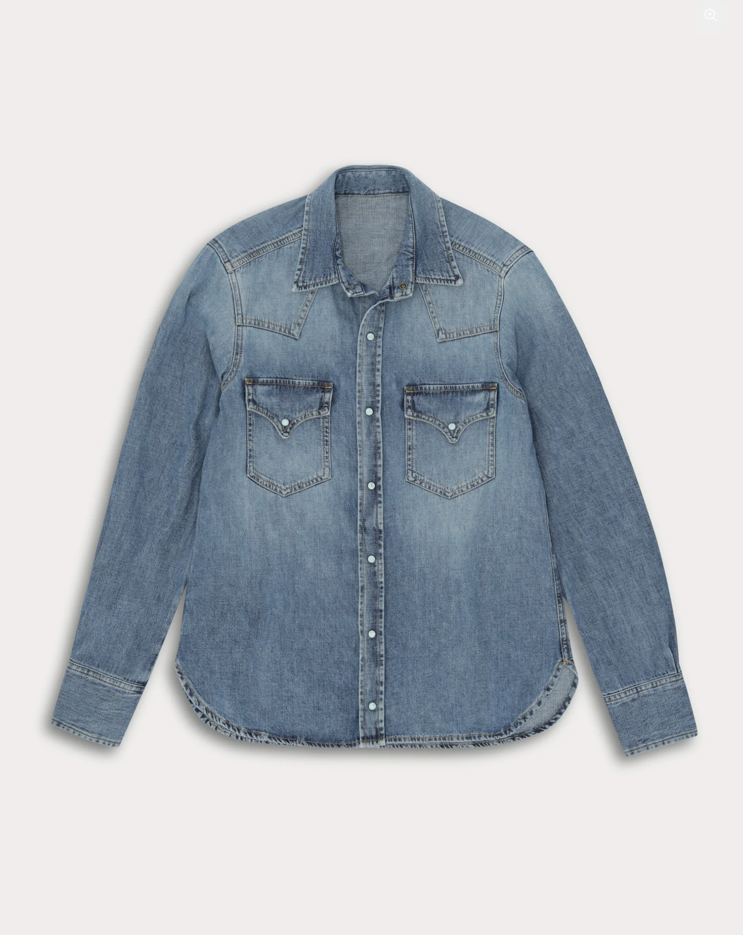 Fortela Denim Western Shirt