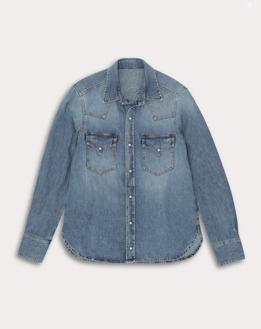 Fortela Denim Western Shirt