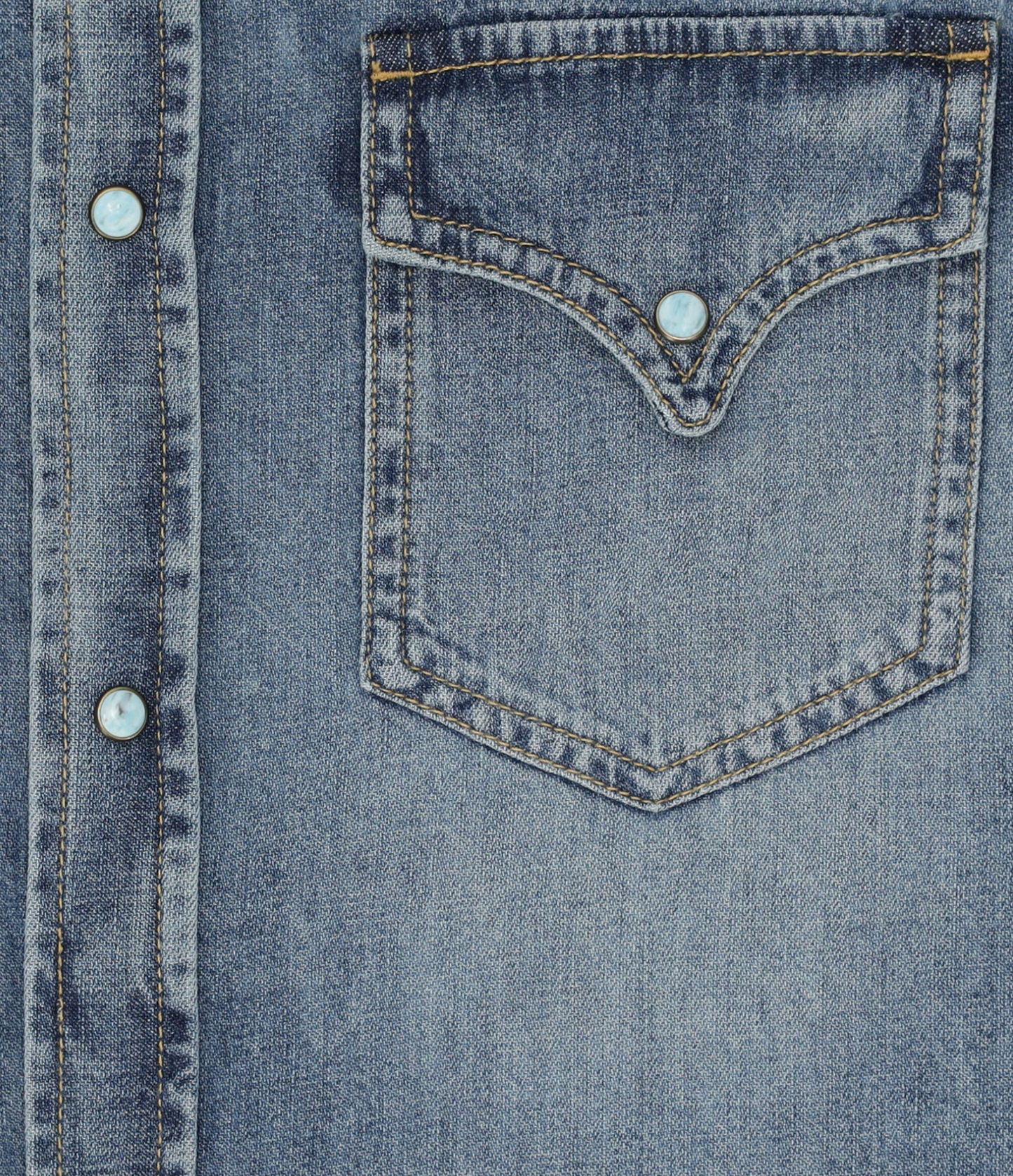 Fortela Denim Western Shirt