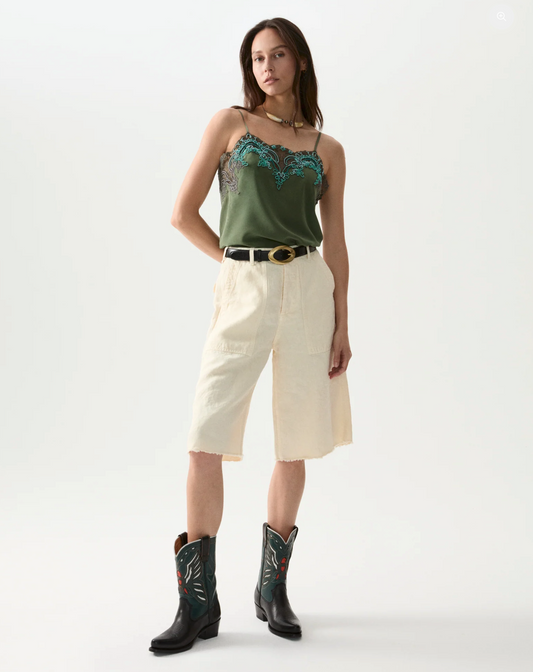 Fortela Simone Shorts Fatigue
