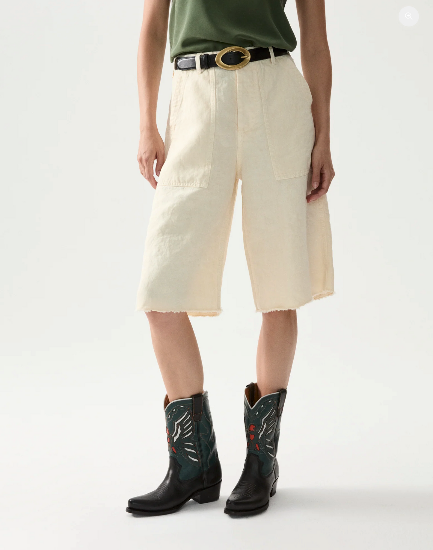Fortela Simone Shorts Fatigue