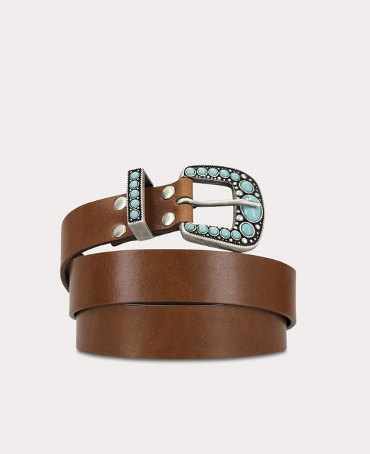 Fortela Thelma Belt With Turquoise