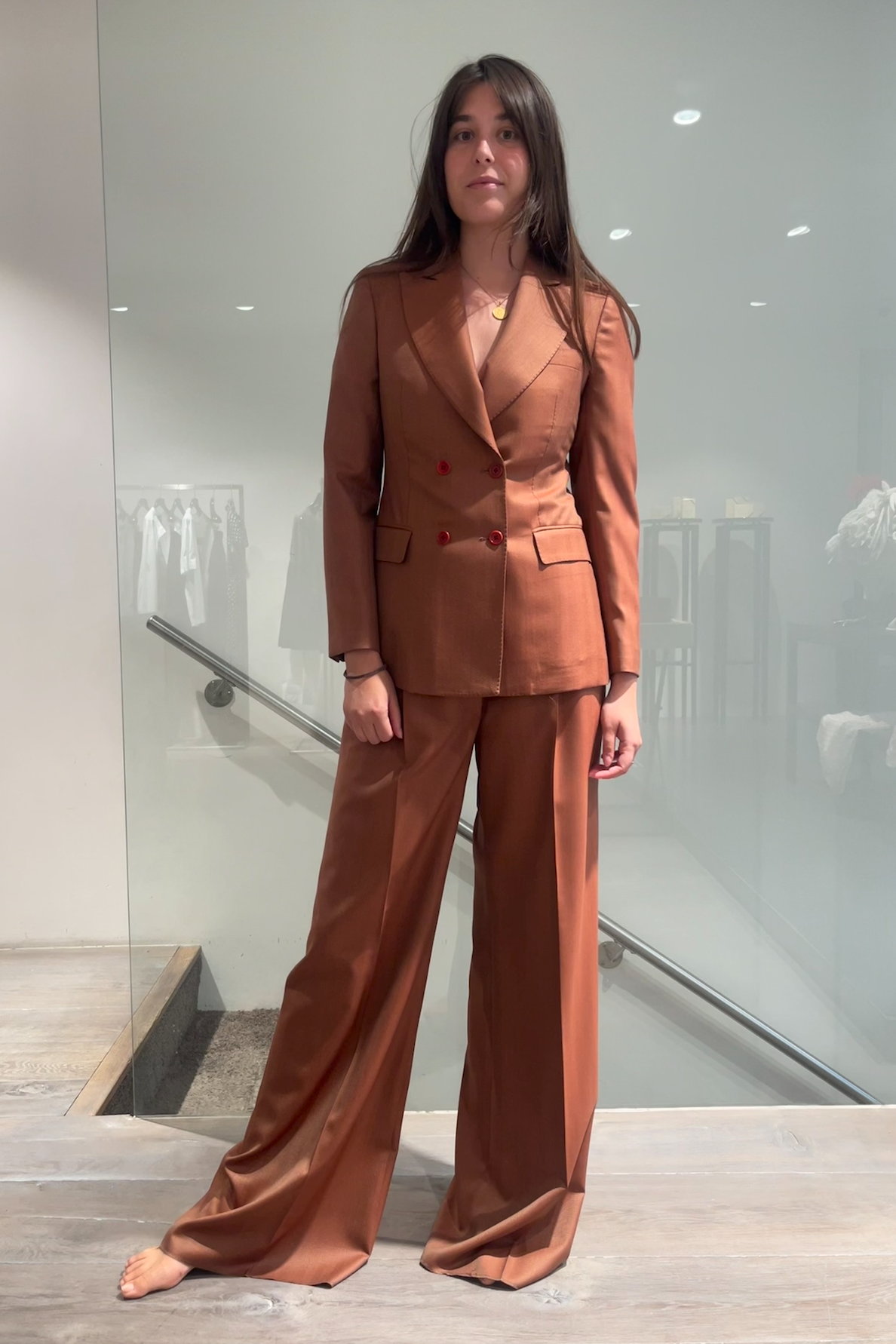 Salvatore Schito Suit Terracotta