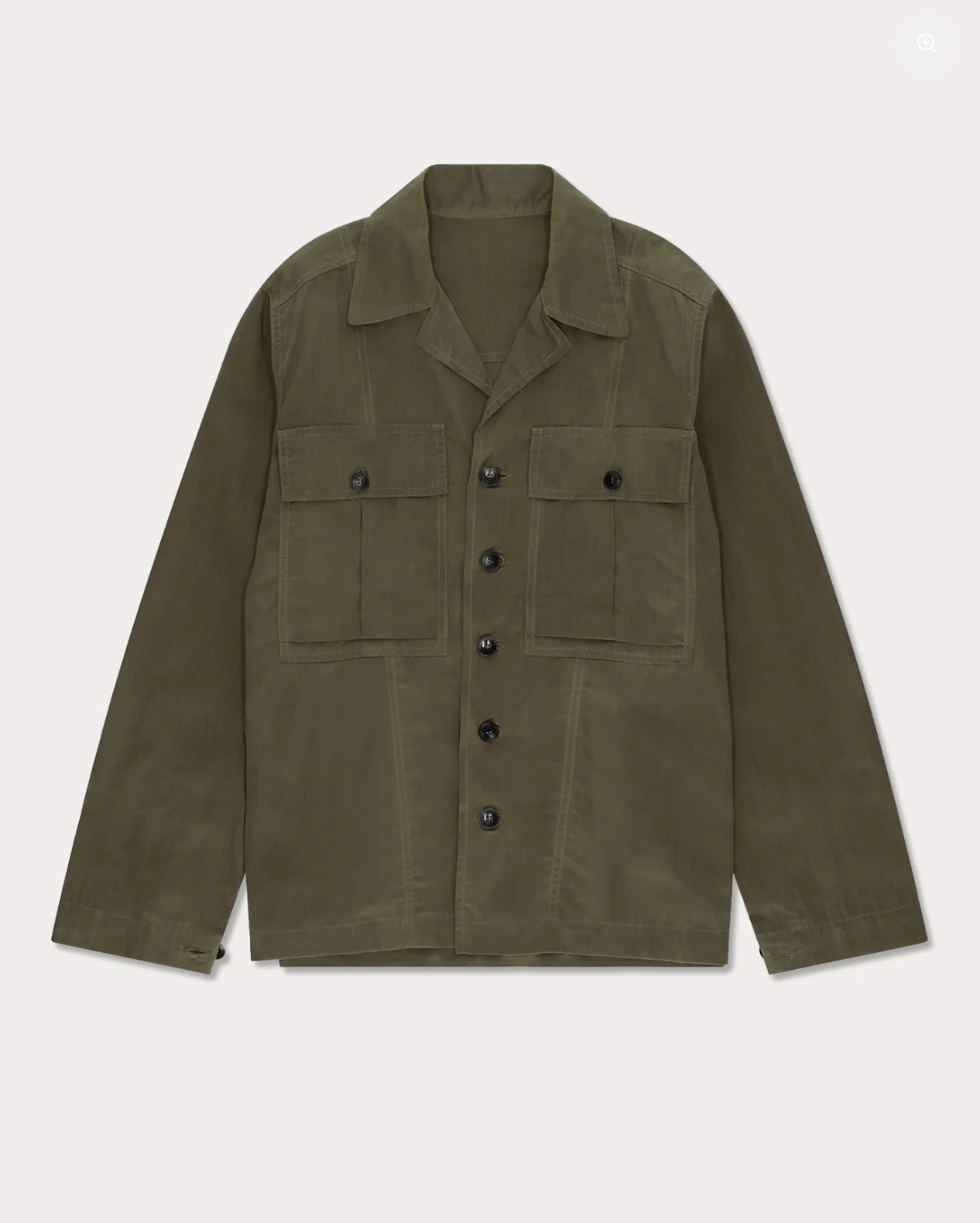 Fortela Solomon Waxed Overshirt