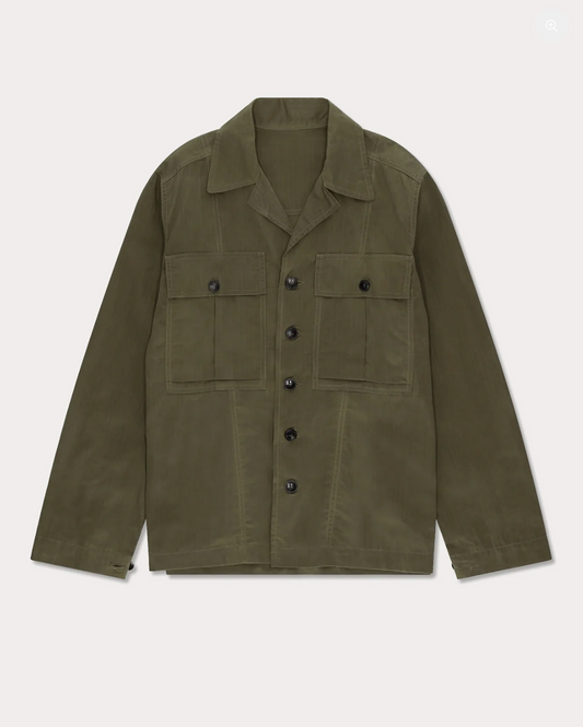 Fortela Solomon Waxed Overshirt