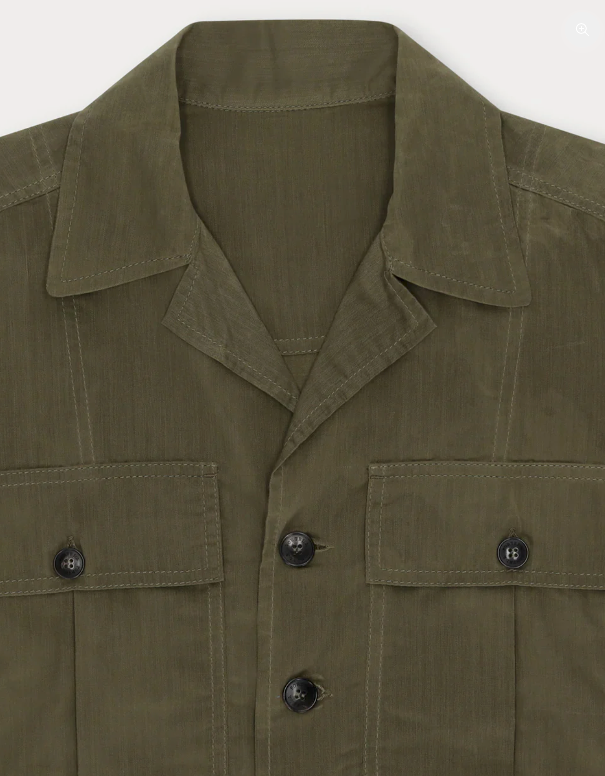 Fortela Solomon Waxed Overshirt