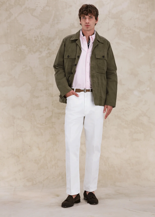 Fortela Solomon Waxed Overshirt