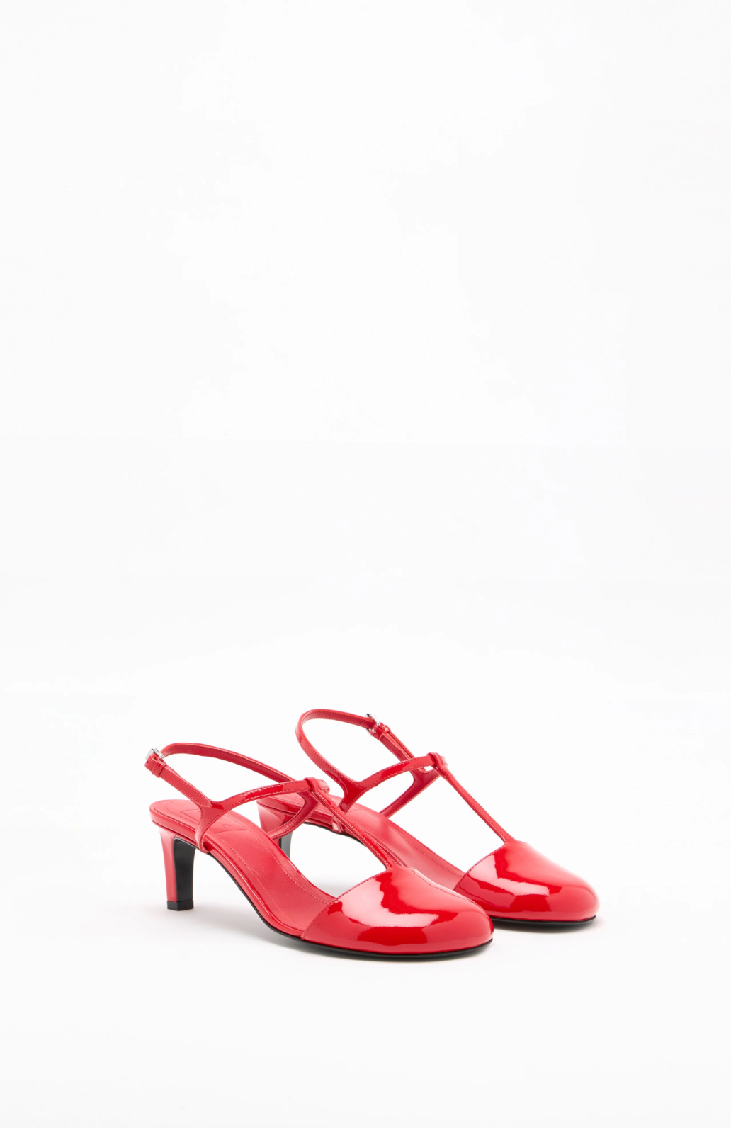 Plan C Red Patent Leather Shoes