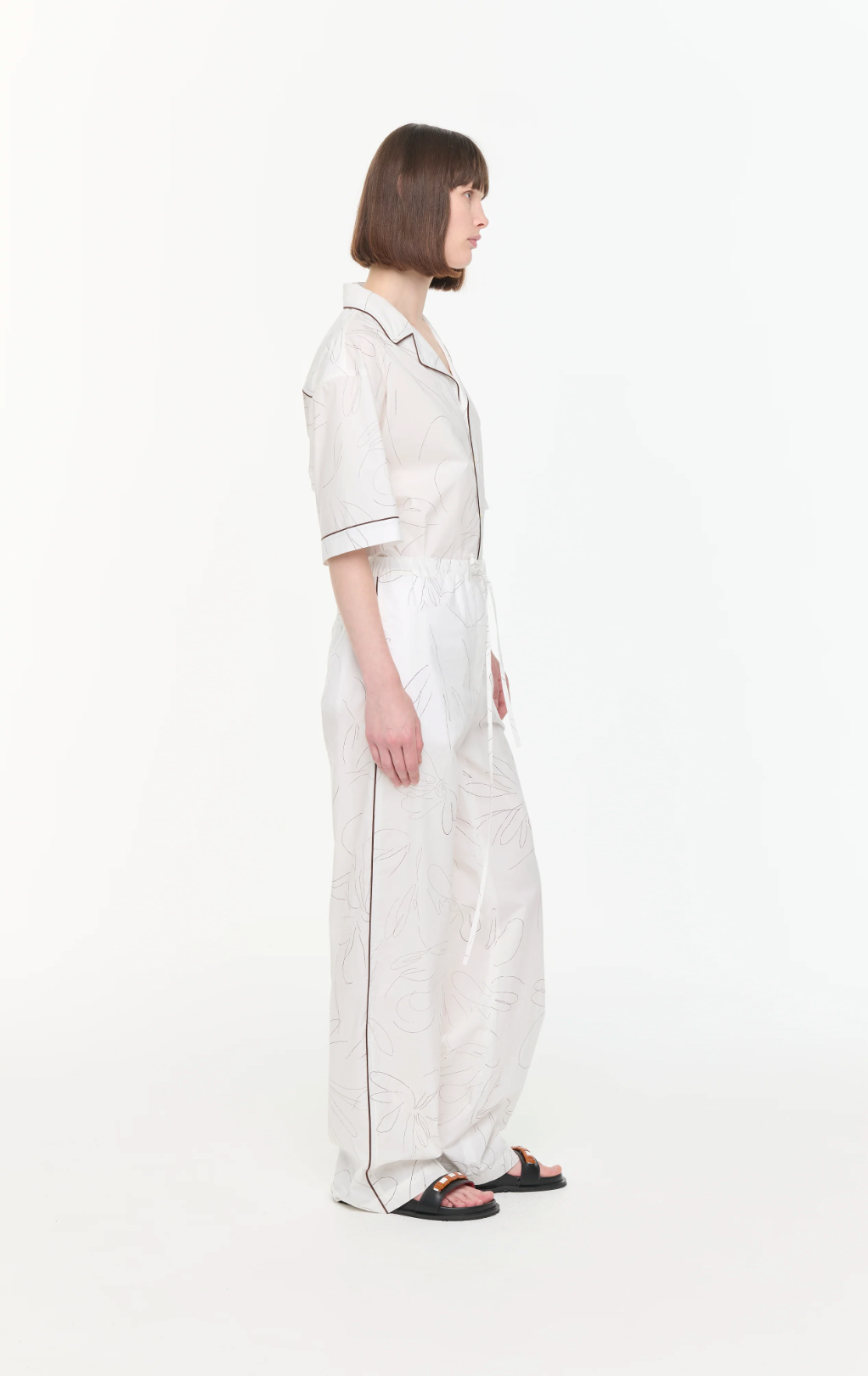 Plan C Floral Pyjama Trousers