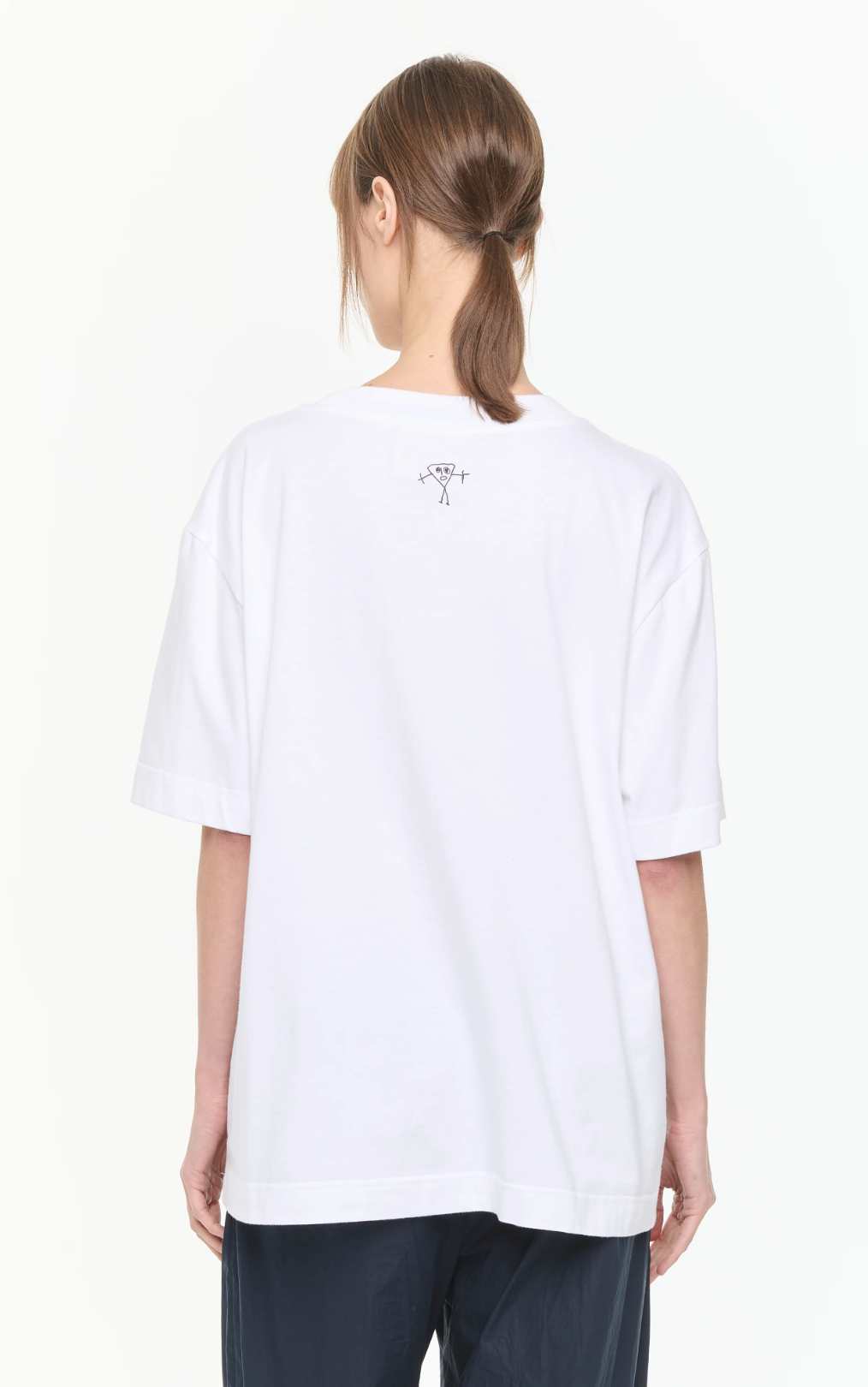 Plan C White Graphic T-Shirt