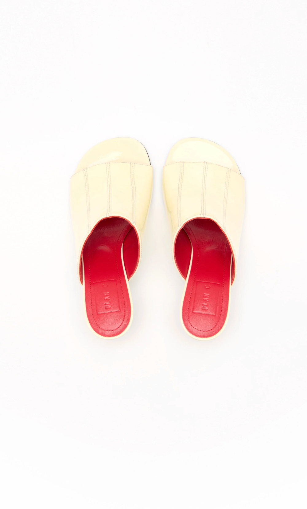 Plan C Pastel Yellow Shoes