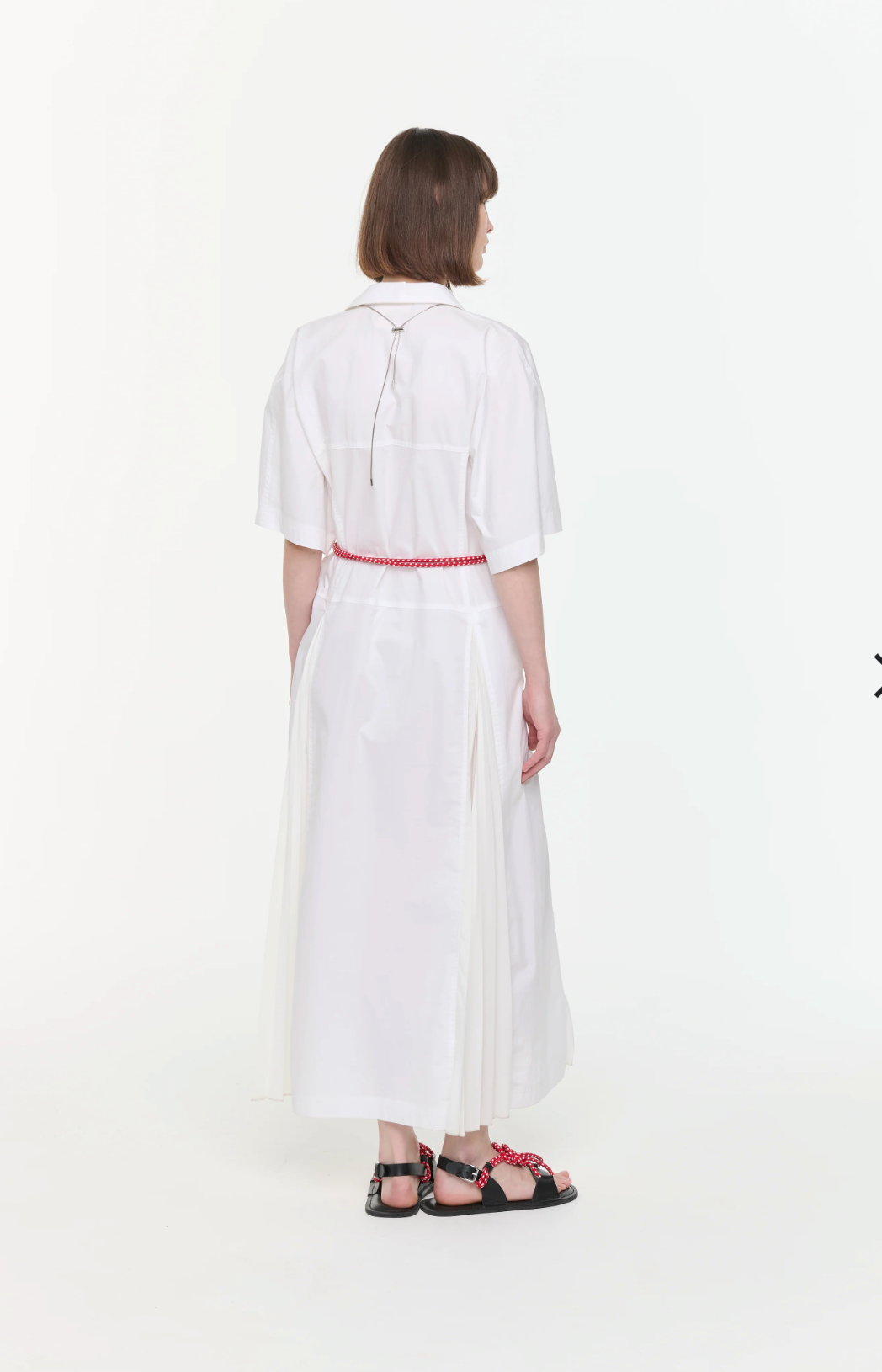 PLAN C PLEATED DRESS 01