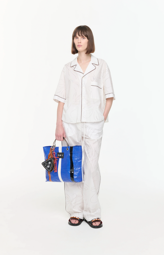 Plan C Floral Pyjama Shirt