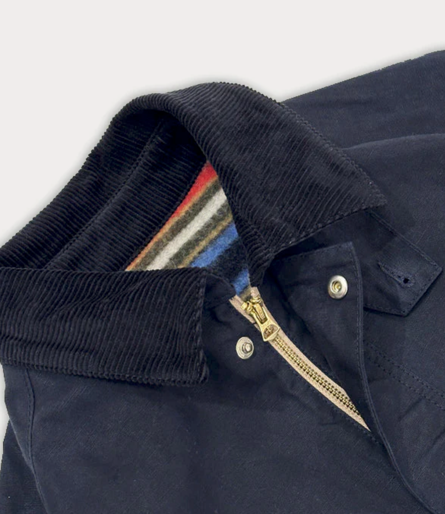 Fortela Bristol Canvas Jacket Navy