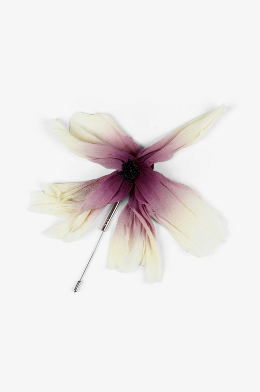 N°21 Fuchsia Brooch