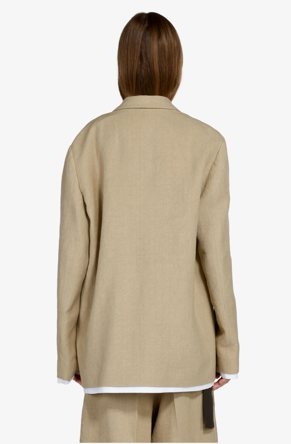 N°21 Oversized Beige Blazer
