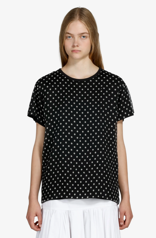 N°21 Black Polka Dot Top
