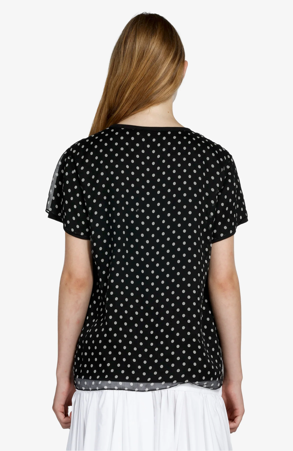 N°21 Black Polka Dot Top