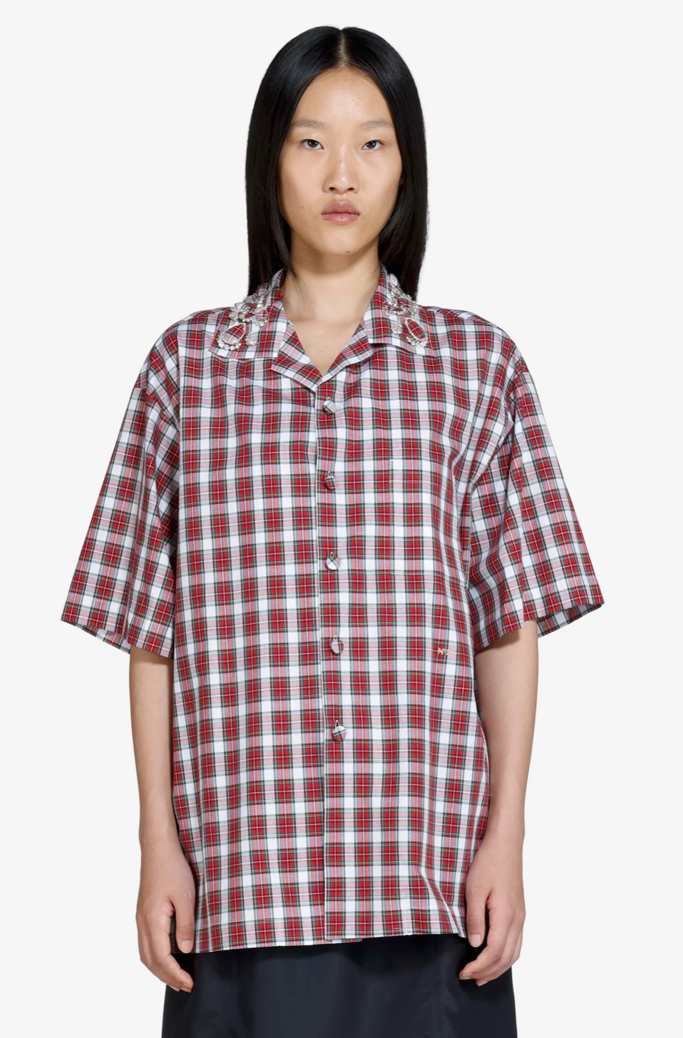 N°21 Red Check Blouse