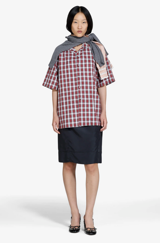 N°21 Red Check Blouse