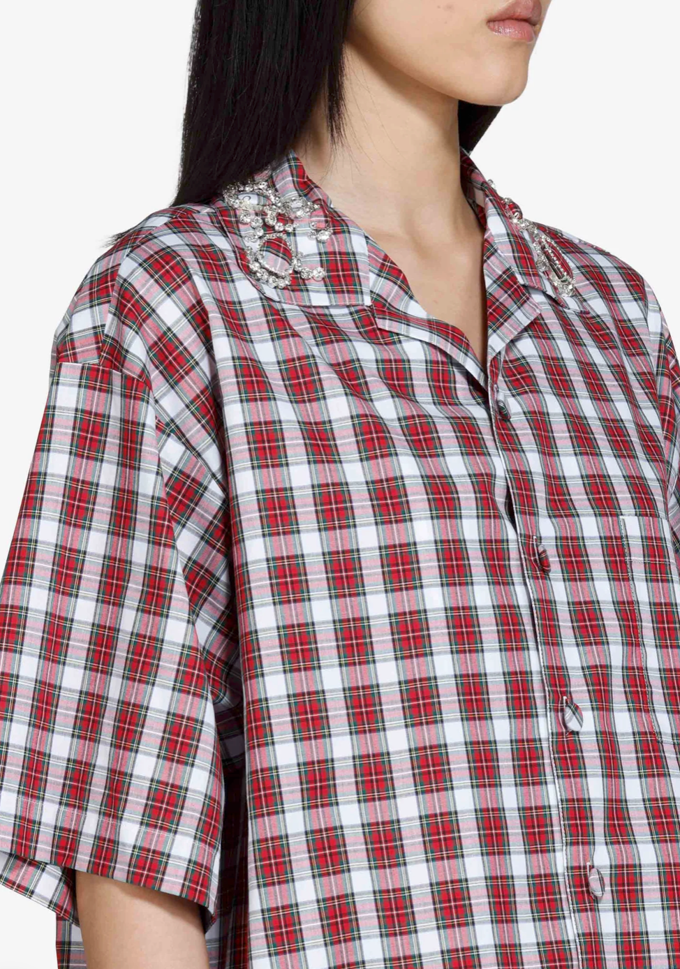 N°21 Red Check Blouse