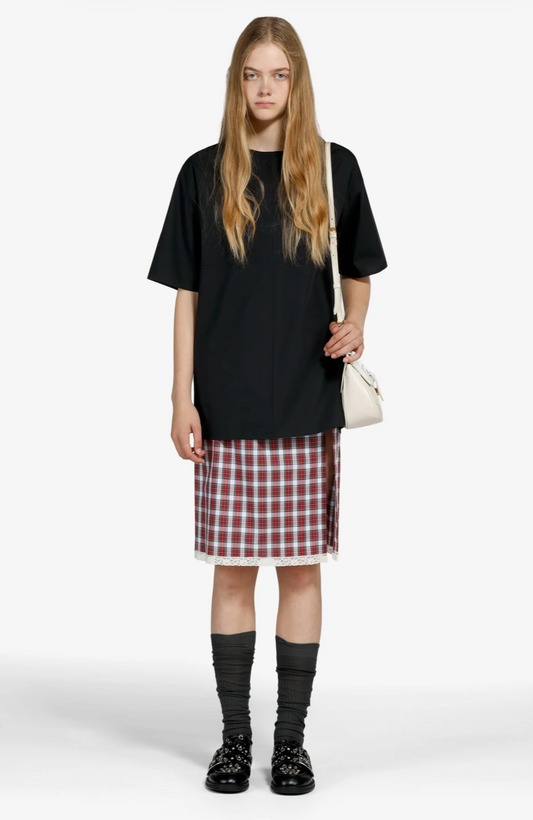 N°21 Checked Skirt