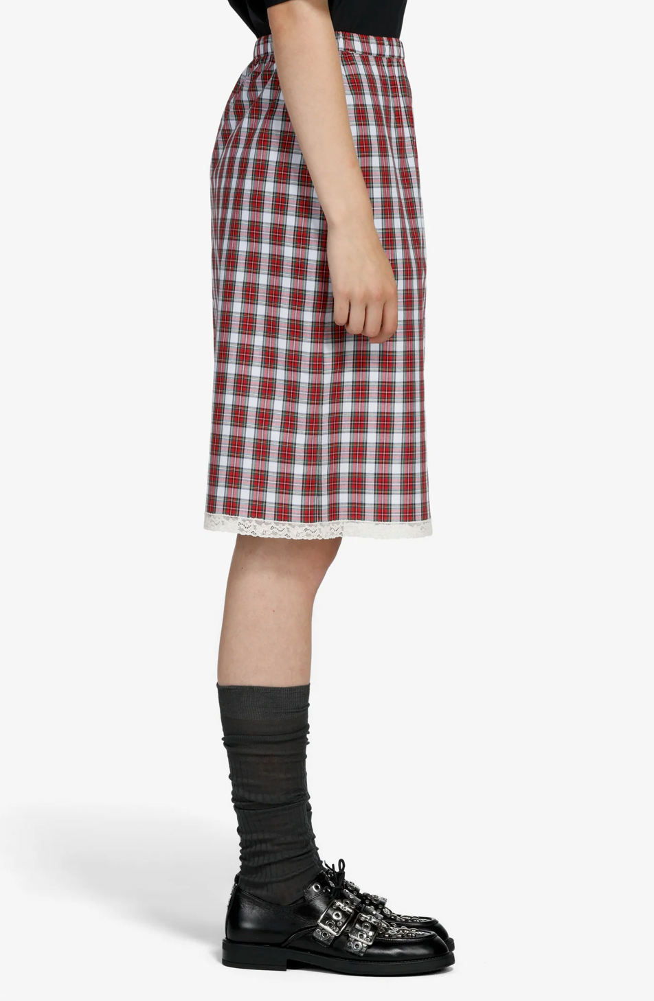 N°21 Checked Skirt