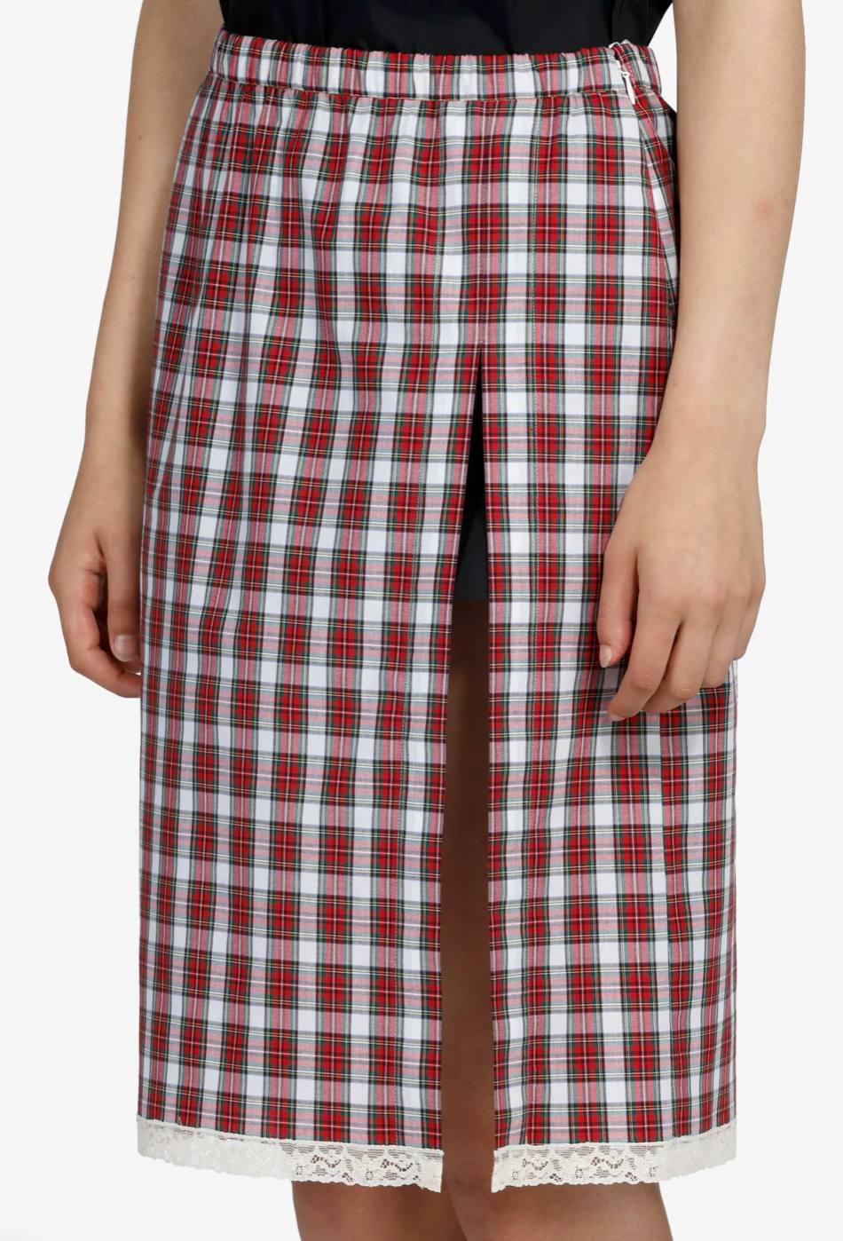 N°21 Checked Skirt