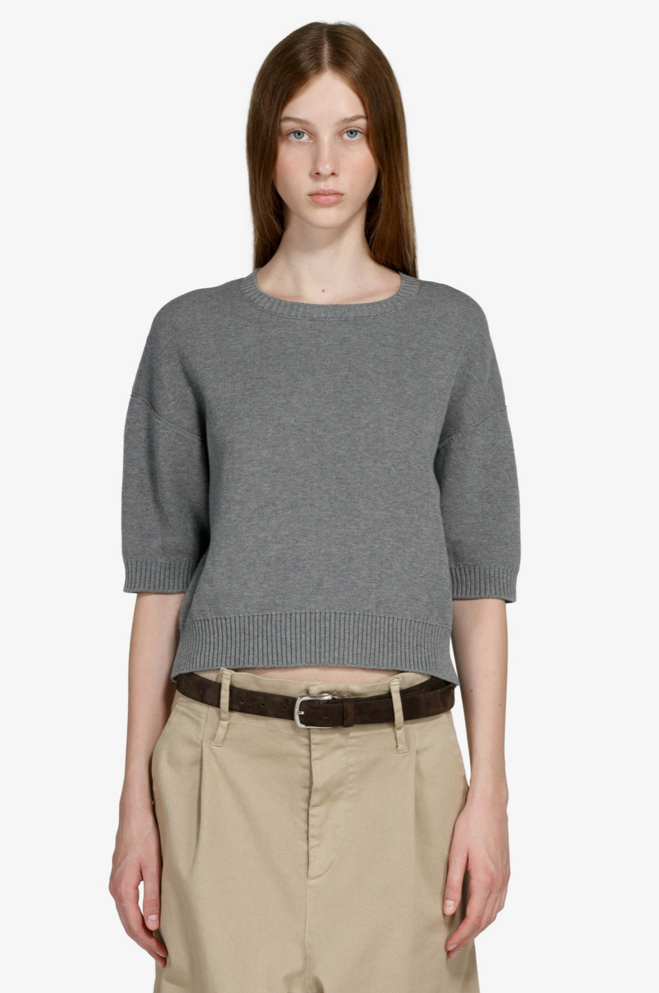 N°21 Grey Knit Sweater