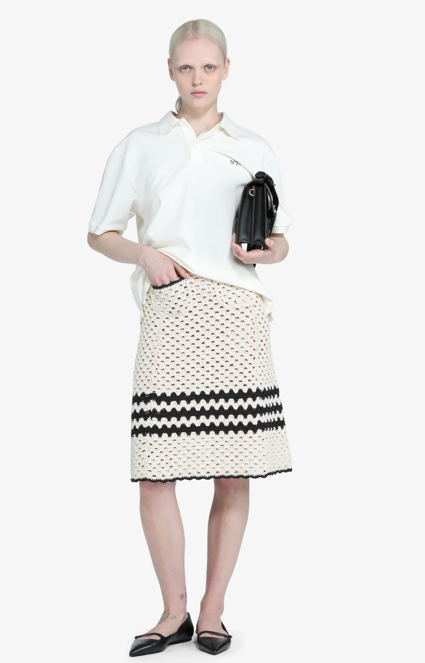 N°21 Ecru Cream Polo