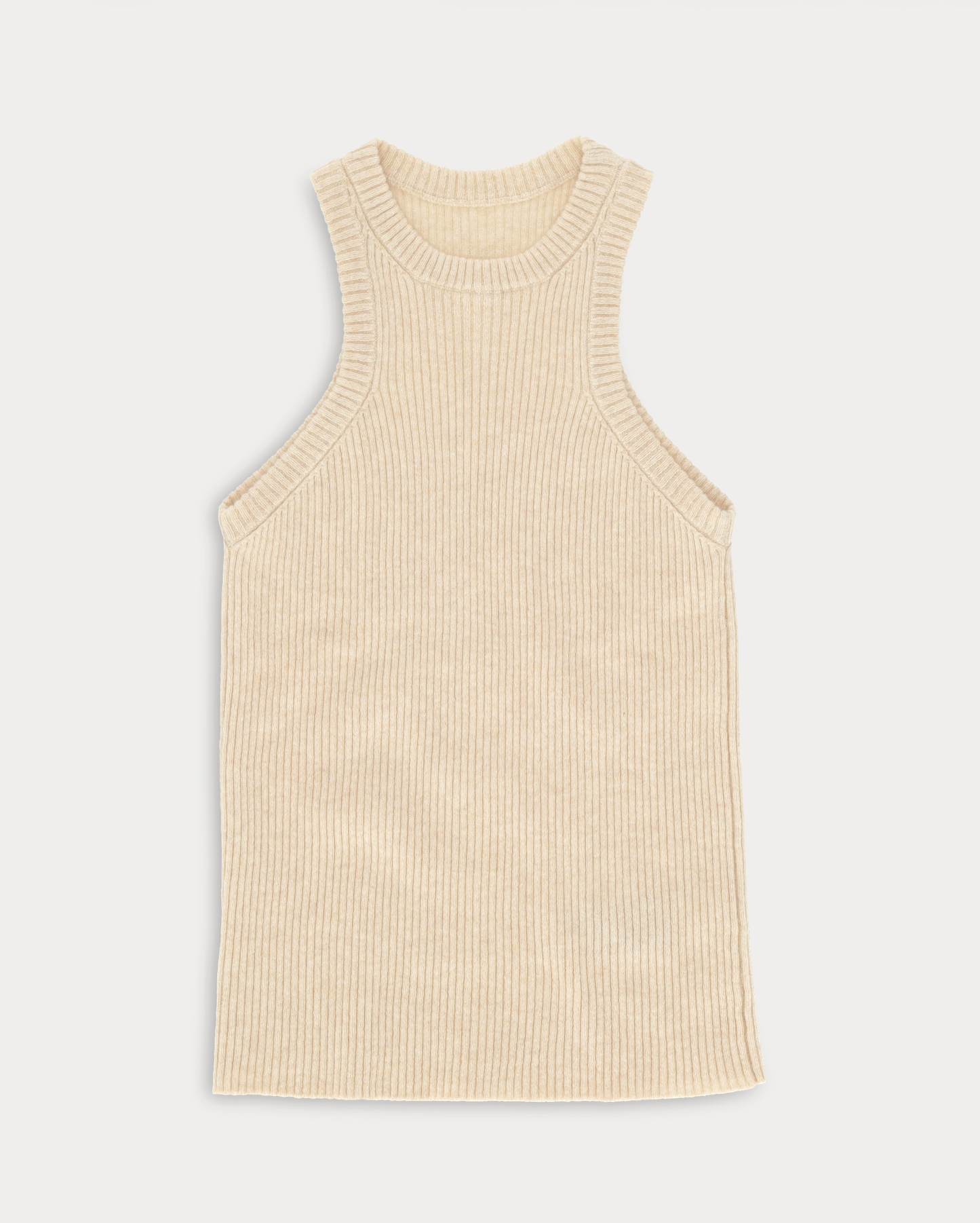 Fortela Bertille Cashmere Cream Tank Top