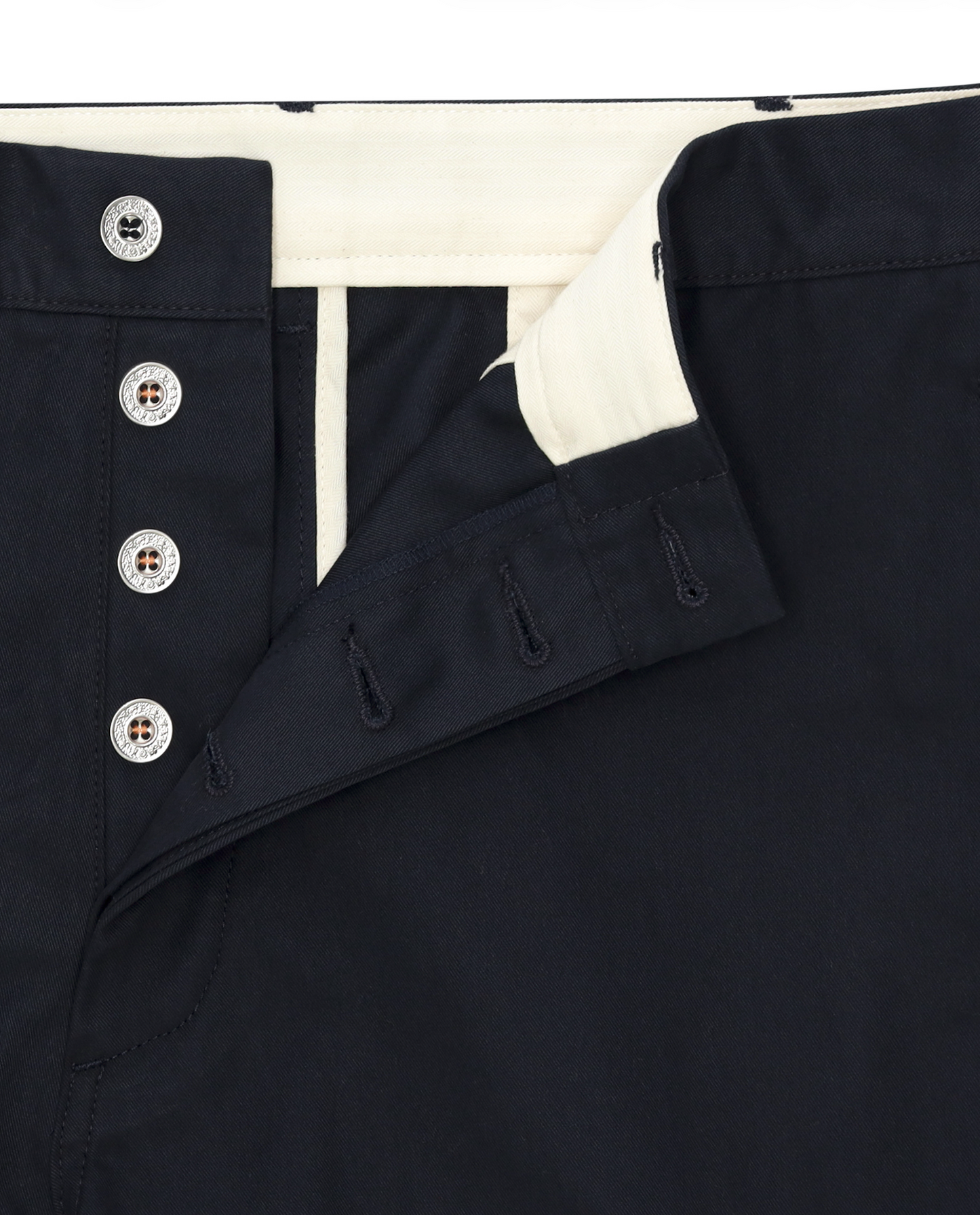 Fortela Silver cotton trousers in blue