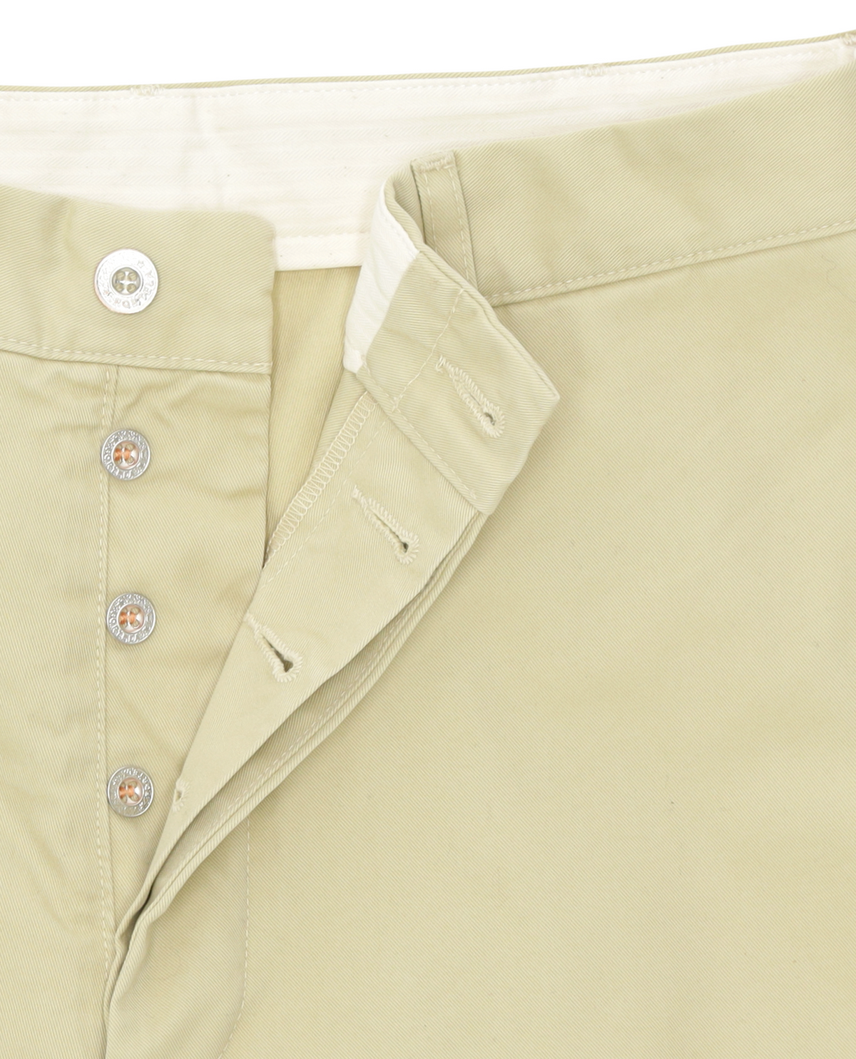 Fortela Silver Cotton Trousers Camel