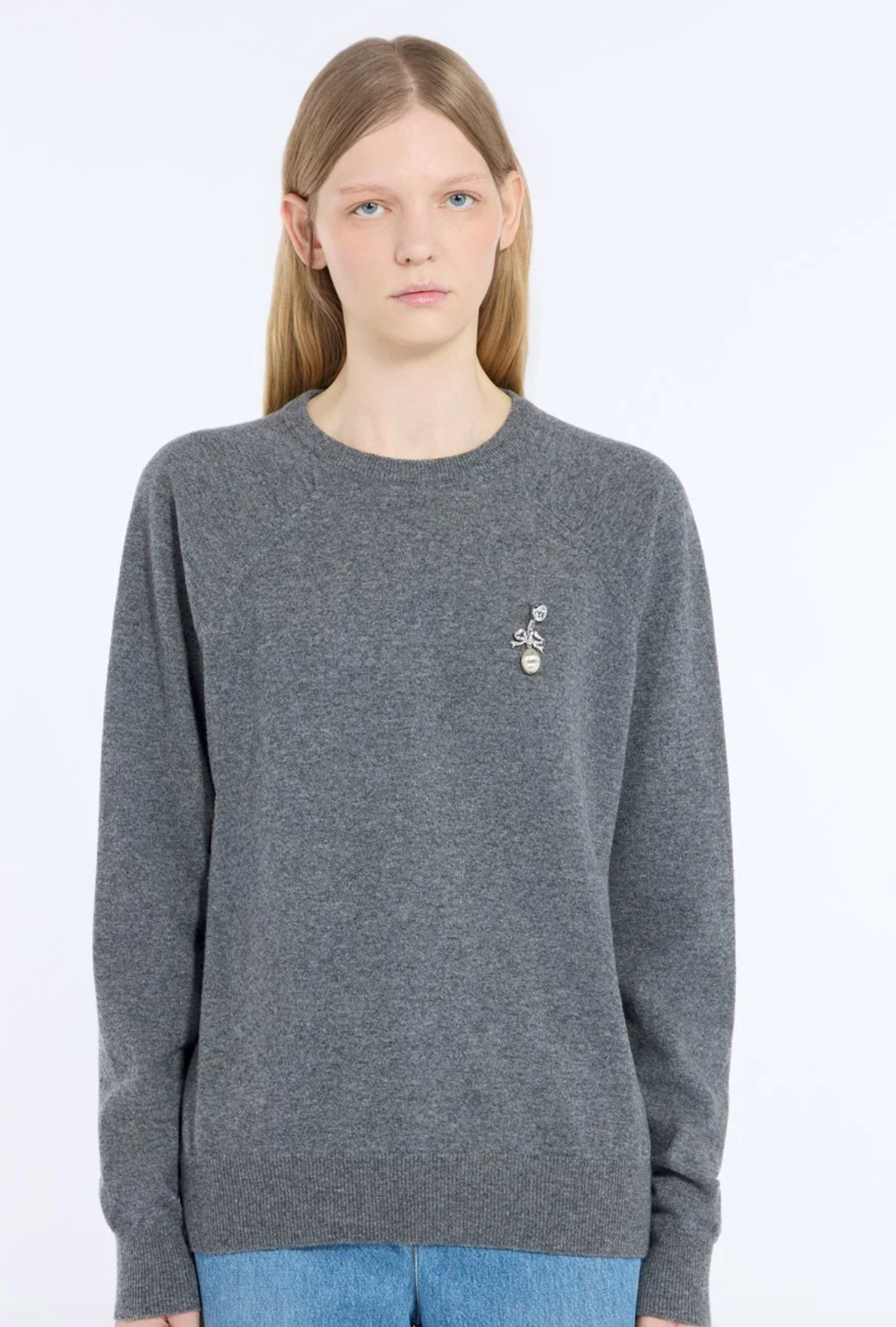 N21 Knit Sweater Grey