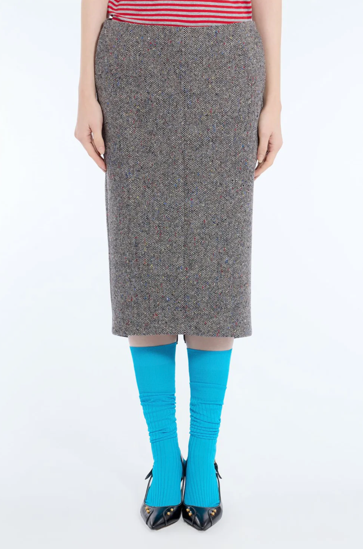 N°21 Tweed Pencil Skirt