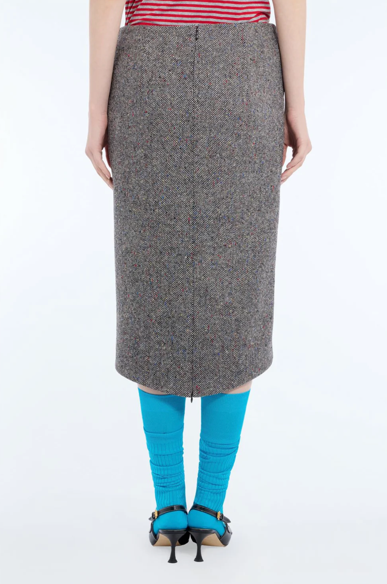 N°21 Tweed Pencil Skirt