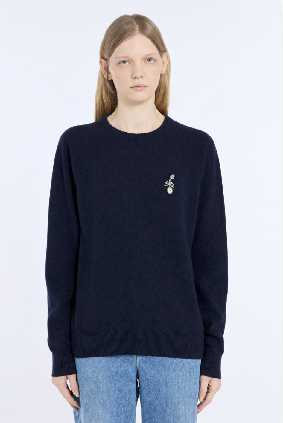 N21 Knit Sweater Navy