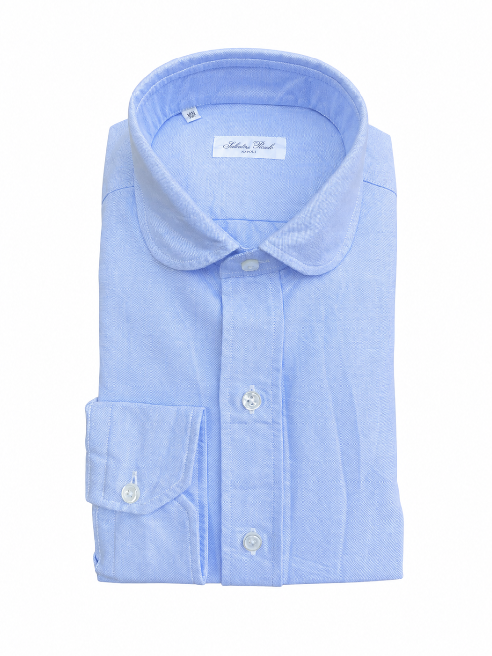 Salvatore Piccolo Blue Oxford Shirt