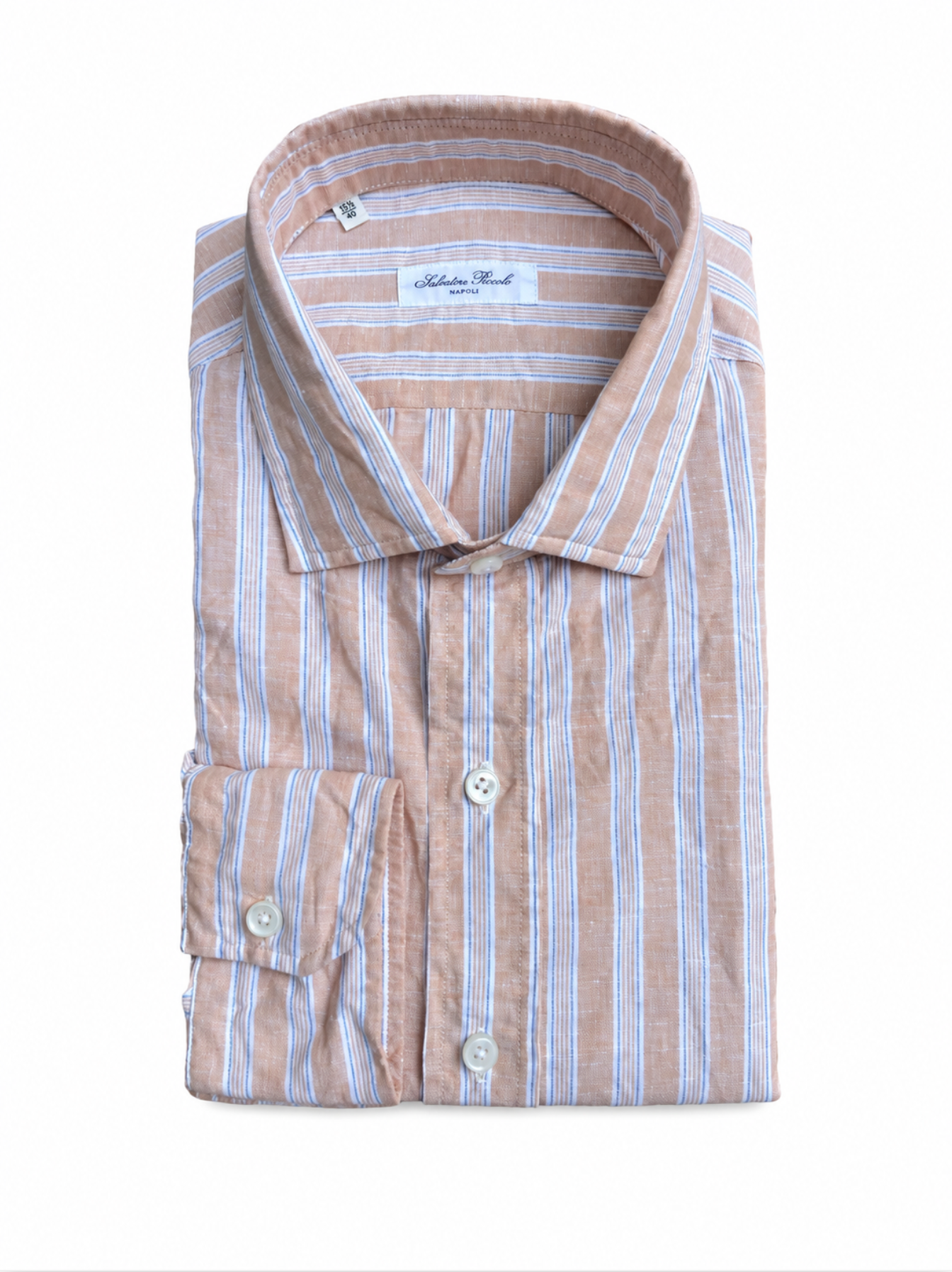 Salvatore Piccolo Linen Cotton Shirt