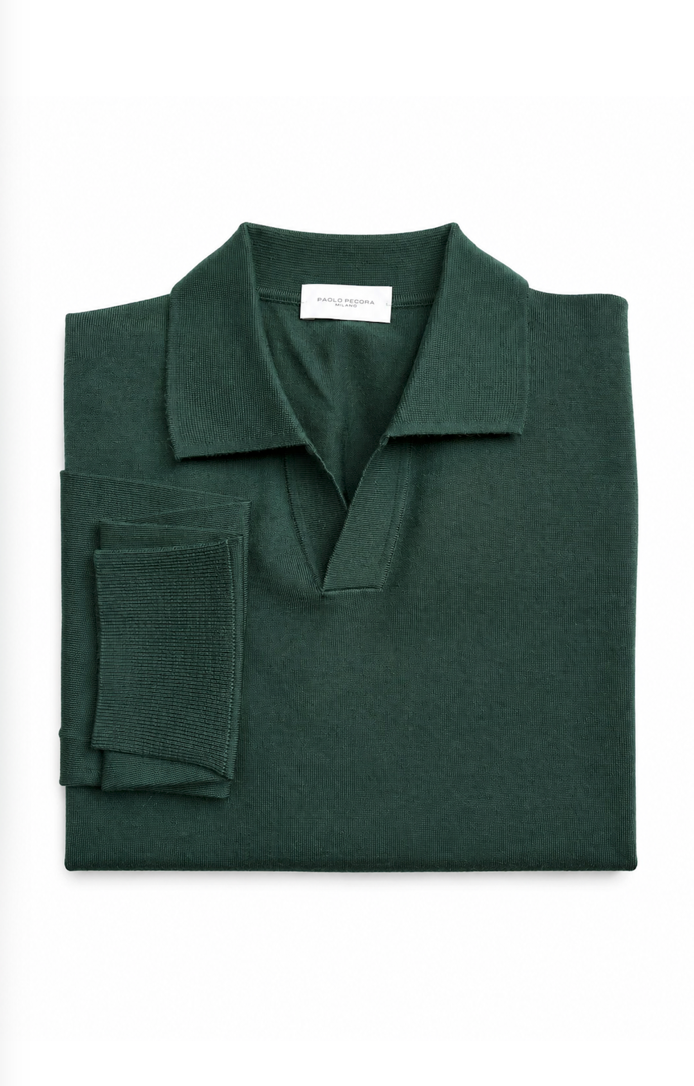 Paolo Pecora Polo Sweater Green