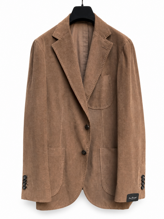 Errico Formicola Andrea Baby Cord Jacket Camel