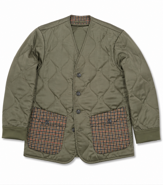 Fortela Quilted Liner Jacket Military Green