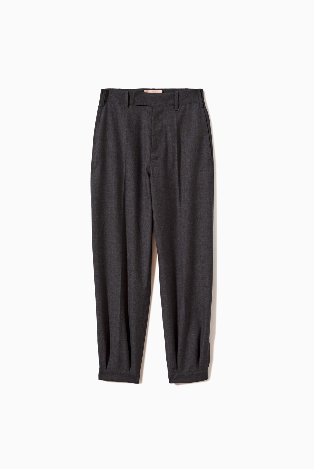 PLAN C Grey Cuffed Trousers