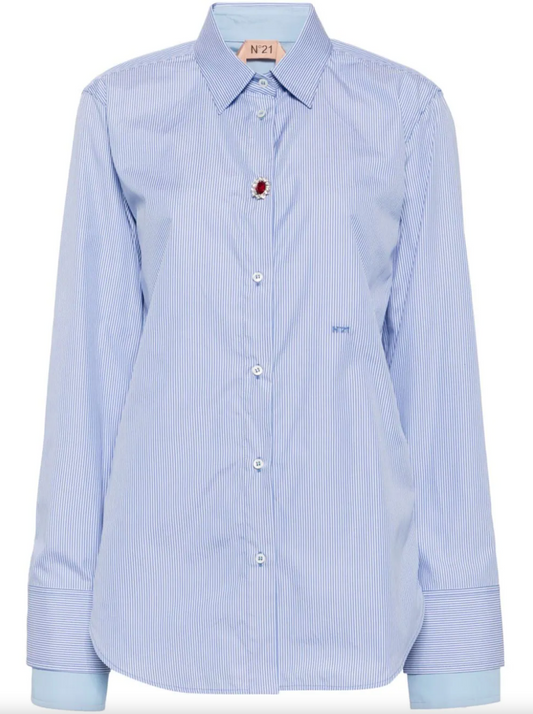 Shirt Light Blue N°21 Salvatore Schito